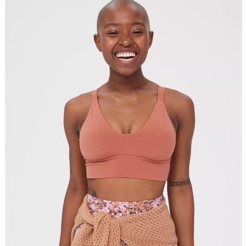 Offline by Aerie Real Me Ballet Back Sports Bra
